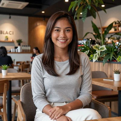 Izzati, 27, Bruneian woman from Seria with radiant smile ready for meaningful connection on Dating-bay
