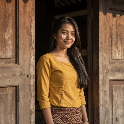 Nwe Nwe, 27, Burmese woman from Meiktila with warm smile ready for meaningful relationship on Dating-bay
