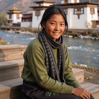 Tshering, 25, Bhutanese woman from Punakha ready to chat on Dating-bay