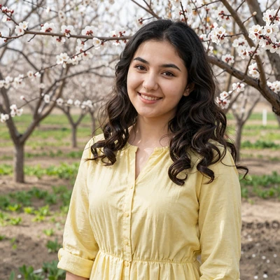 Lola, 22, young Tajik woman from Tursunzoda with cheerful smile ready for love on Dating-bay