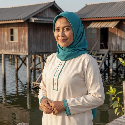 Wardina, 35, Bruneian woman from Tutong with gentle smile seeking genuine partner on Dating-bay