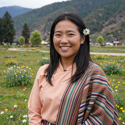 Yeshey, 25, Bhutanese woman from Haa Valley ready to chat on Dating-bay
