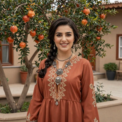 Ogulnur, 28, Turkmen woman from Tejen in traditional embroidered dress seeking genuine connection on Dating-bay