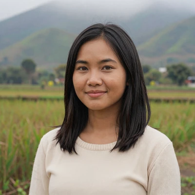 Vanh, 29, Laotian woman from Phonsavan with peaceful expression seeking love on Dating-bay