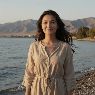 Chynara, 28, Kyrgyz woman from Balykchy with serene smile seeking love on Dating-bay
